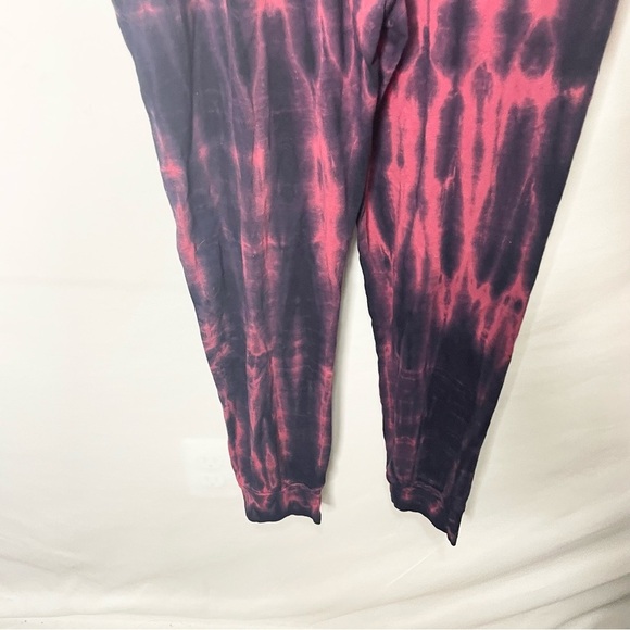 Sundry Wrap Front Spaghetti Strap Jumpsuit in Navy & Sailor Red - Picture 13 of 13